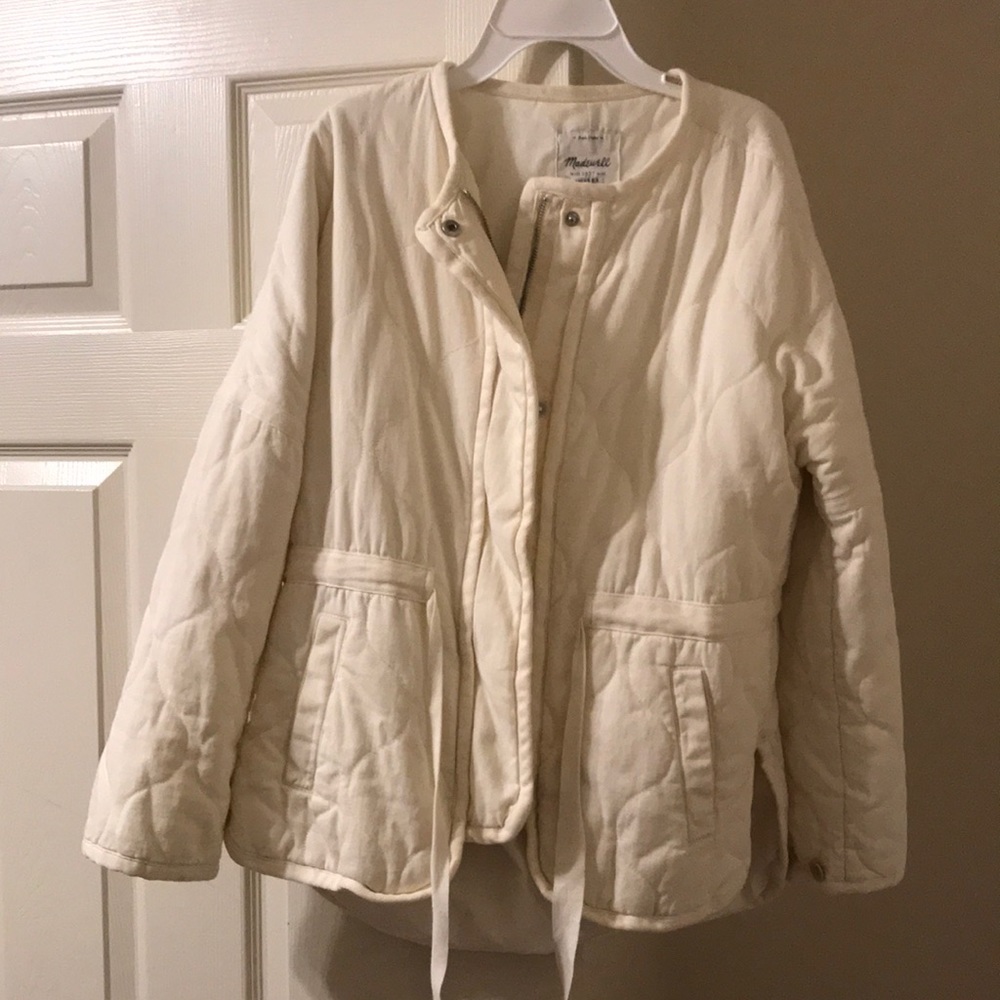 Madewell cotton quilted jacket
